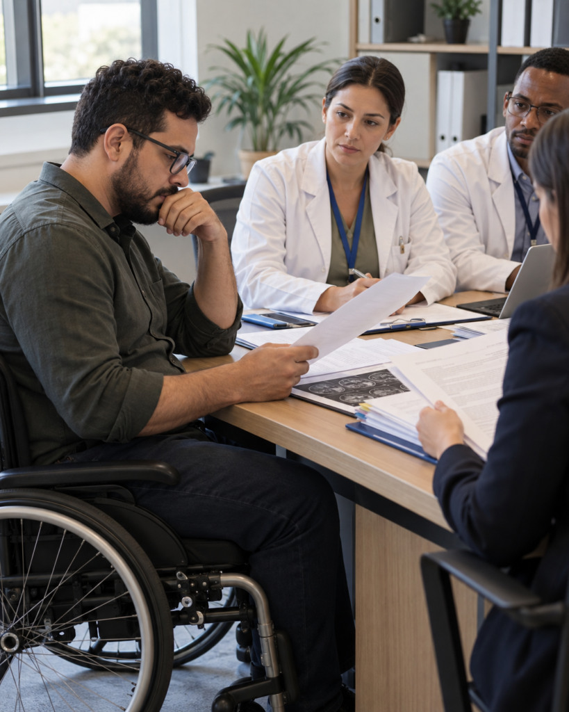 Recurso contra avaliação biopsicossocial em concurso PcD com laudo e documentação médica