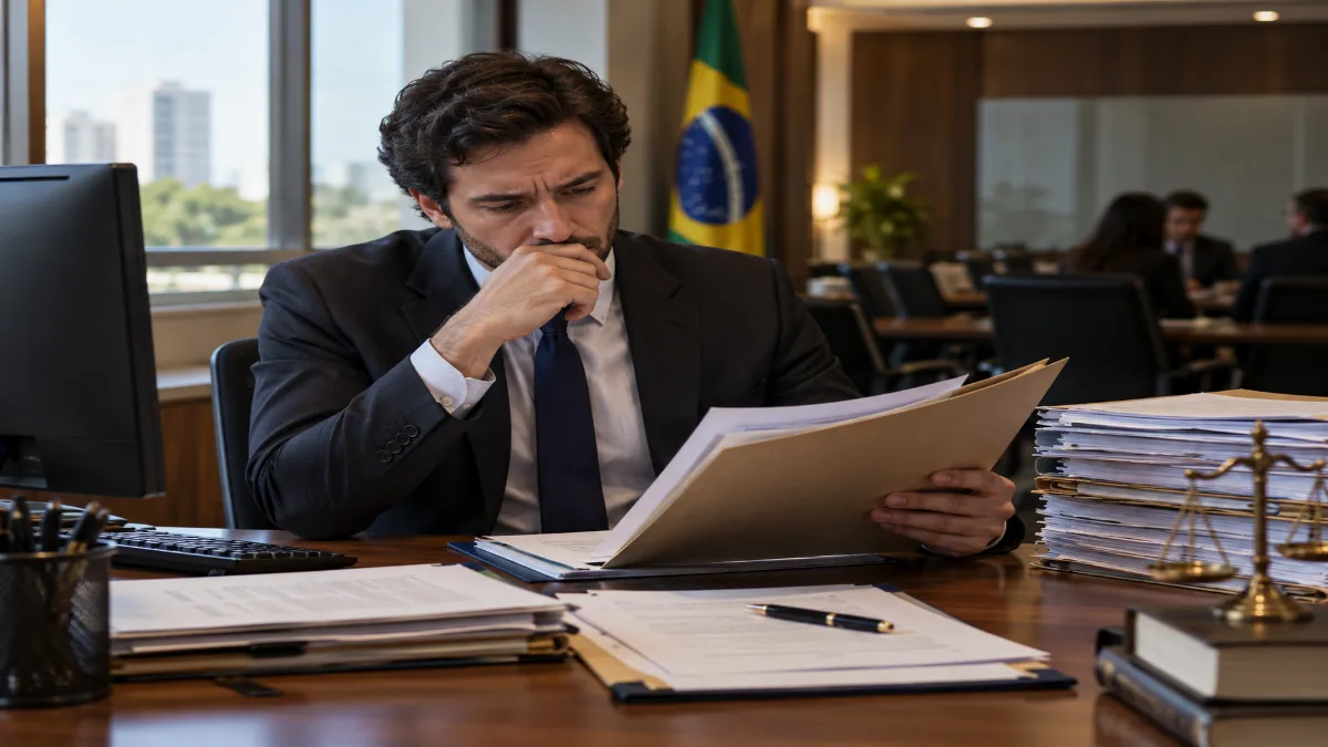 Servidor público analisa a notificação para saber se pode ser demitido sem processo administrativo